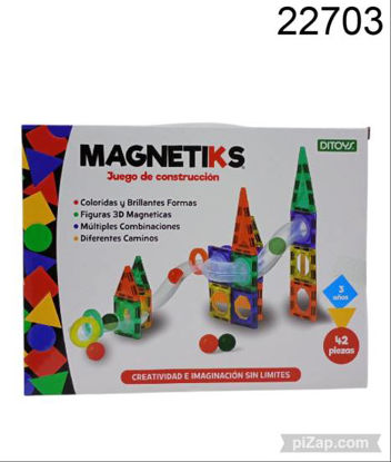 Imagen de JUEGO DE CONSTRUCCION MAGNETICS 42 PZAS 3.26